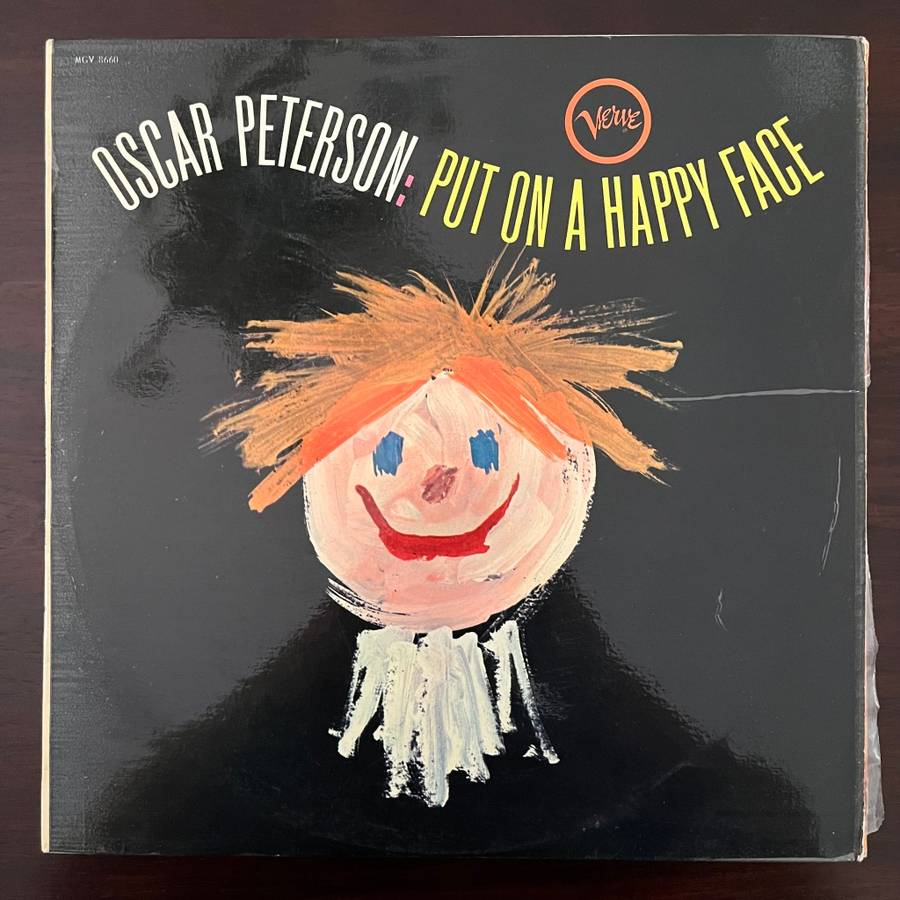 Oscar Peterson - Put On A Happy Face Vinyl LP South African Press Ray Brown