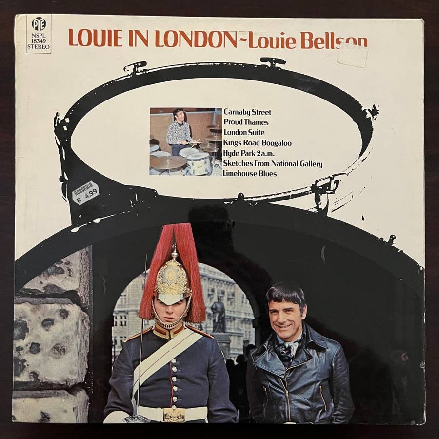 Louie Bellson - Louie In London Vinyl LP 1970 UK Press Pye Records