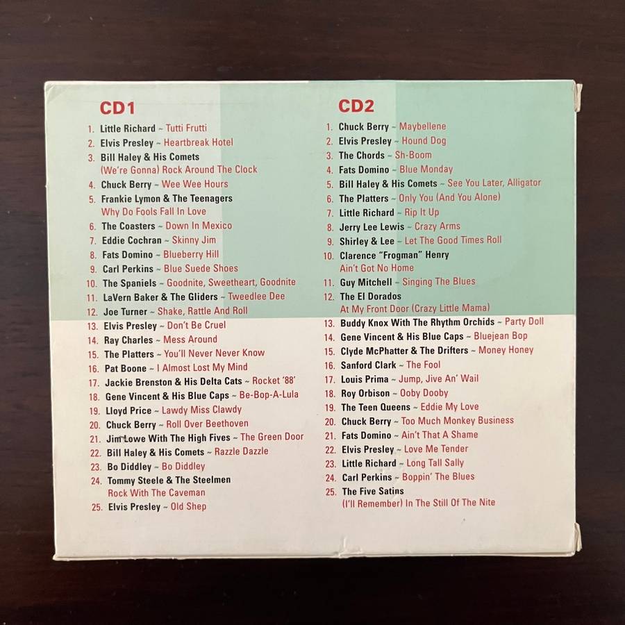 Rock n Roll Originals 2CD EU Press Elvis Presley Ray Charles Roy Orbison