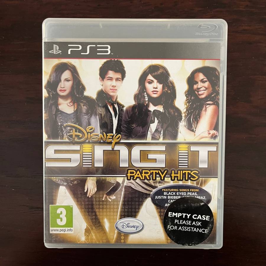 PS3 Disney Sing It Party Hits