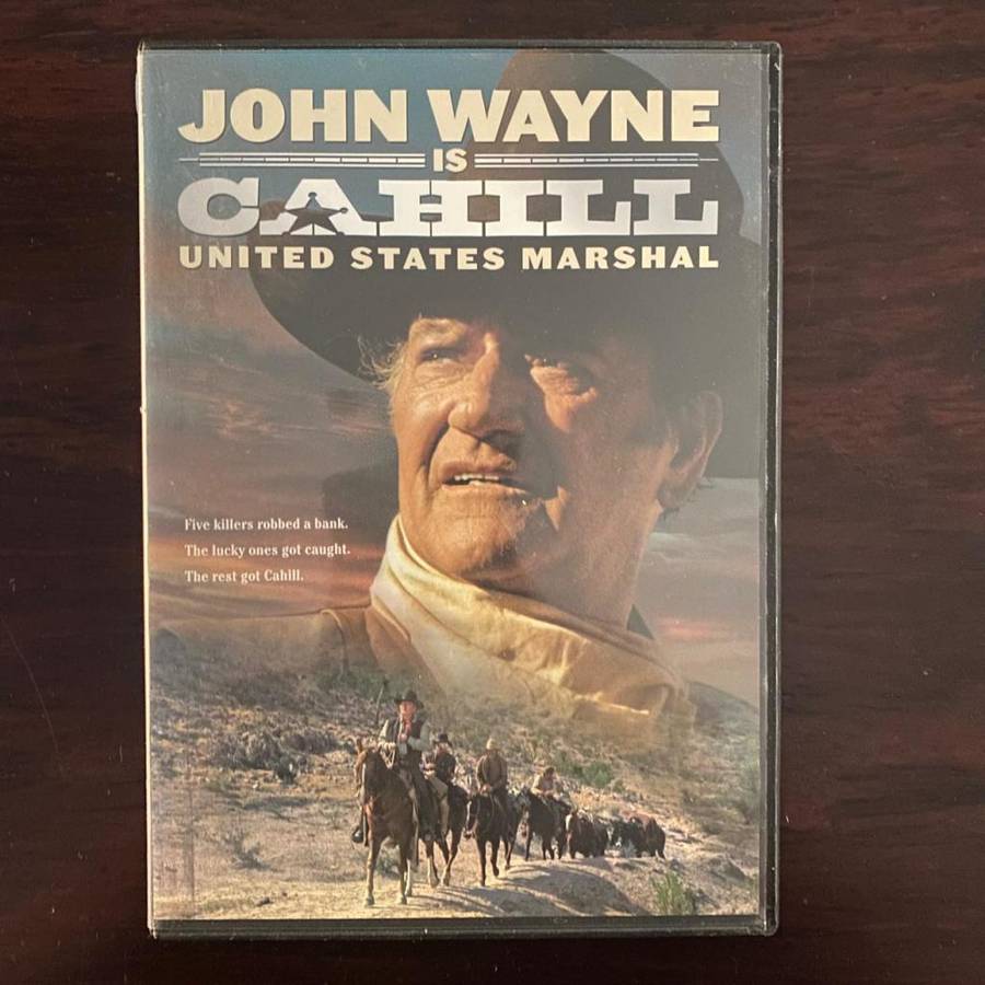 Cahill United States Marshall DVD South African Press John Wayne