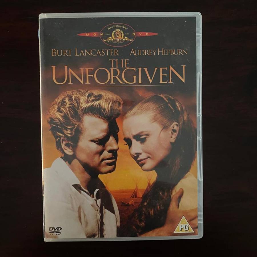 The Unforgiven DVD UK Press Burt Lancaster Audrey Hepburn