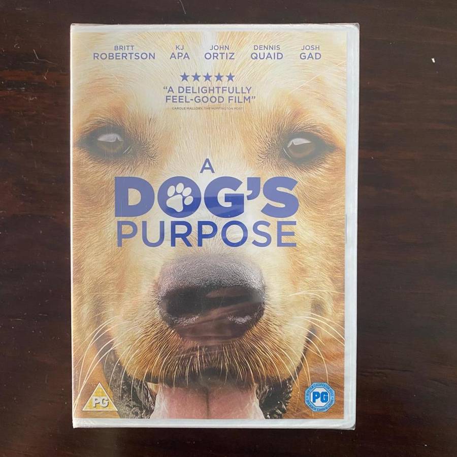 A Dog`s Purpose DVD UK Press New and Sealed