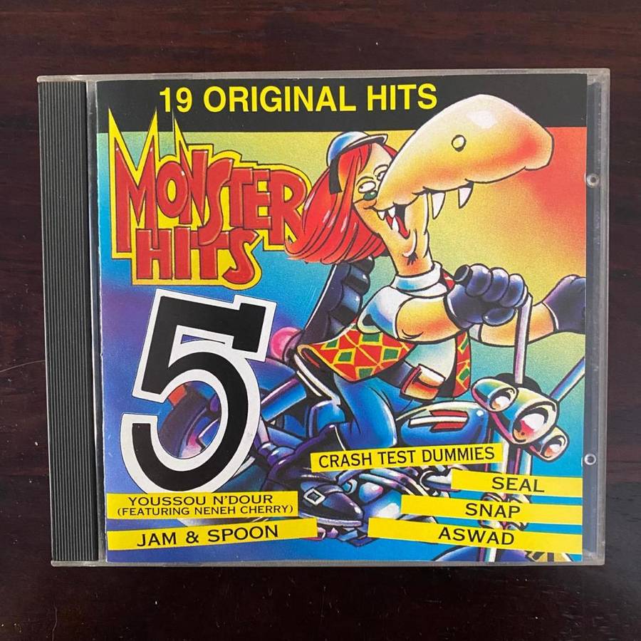 Monster Hits 5 CD South African Compilation Snap Haddaway Culture Beat