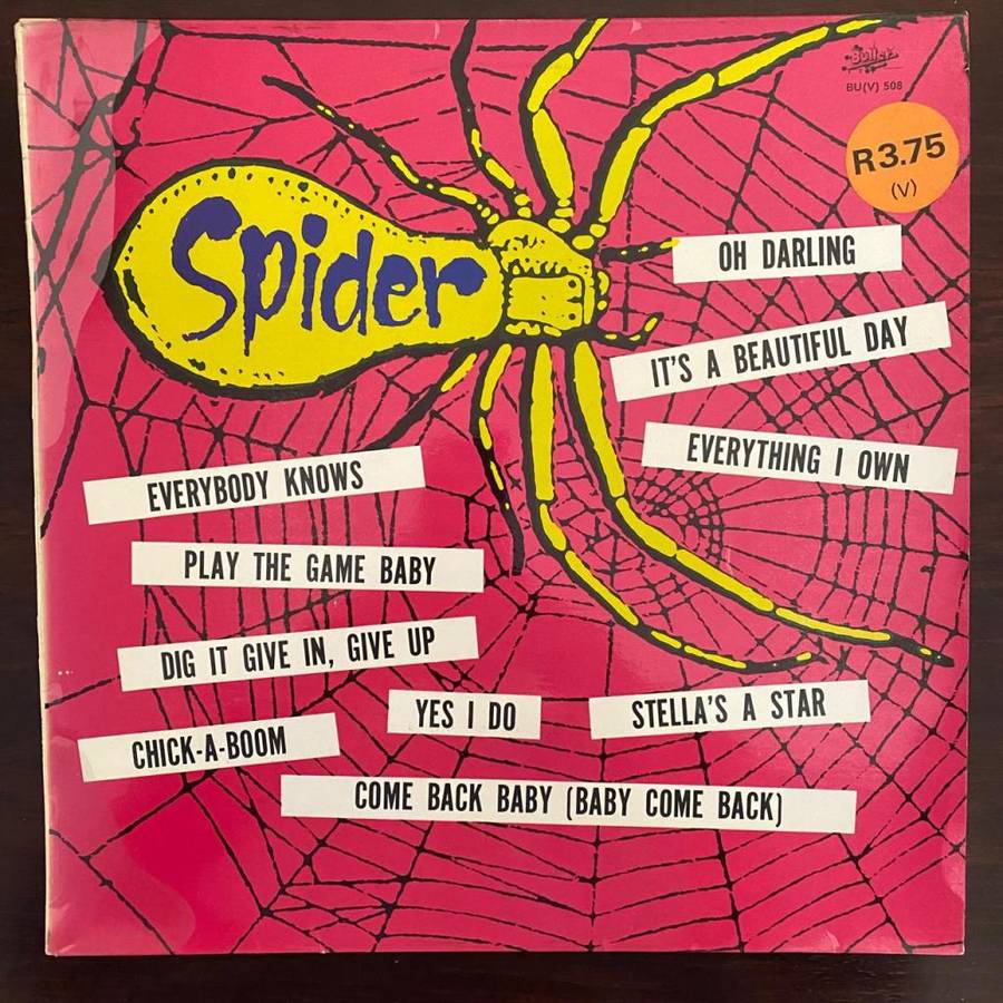 Spider - Spider Vinyl LP South African Funk Soul 70s