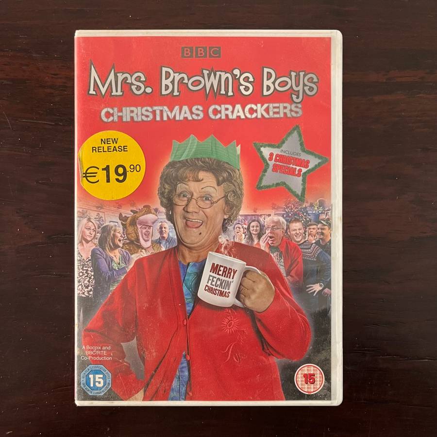 2DVD Lot Mrs. Brown's Boys - Christmas Crackers / Christmas Special BBC UK Presses