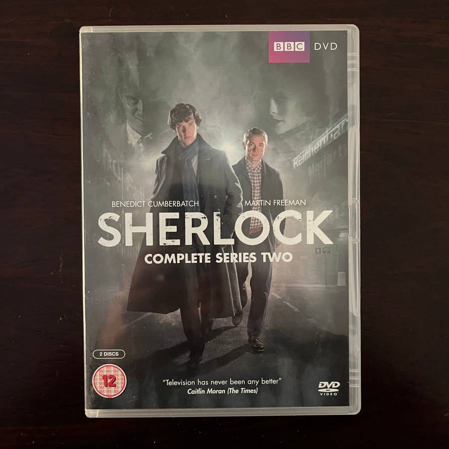 Sherlock - Complete Series Two BBC 2DVD Set UK Press