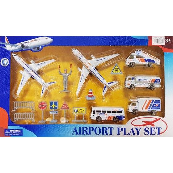 AAA Airlines 15PC Airport Set