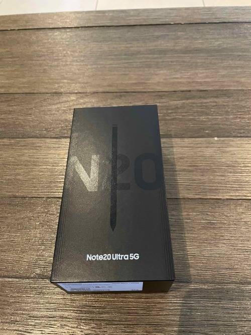 Samsung Galaxy Note 20 Ultra 5G 256GB Dual Sim Black