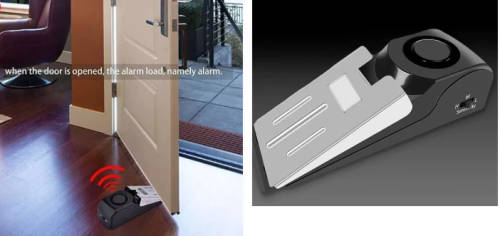 Portable Alarm Door Stopper