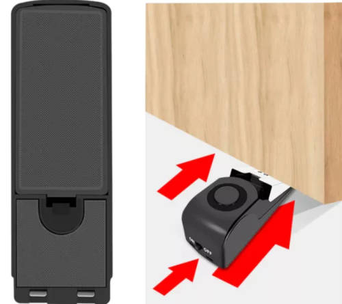 Portable Alarm Door Stopper