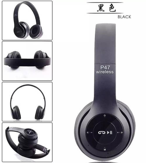P47 Wireless Bluetooth Headphones
