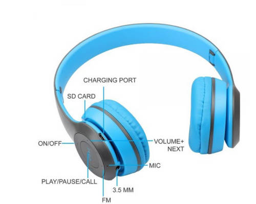 P47 Wireless Bluetooth Headphones