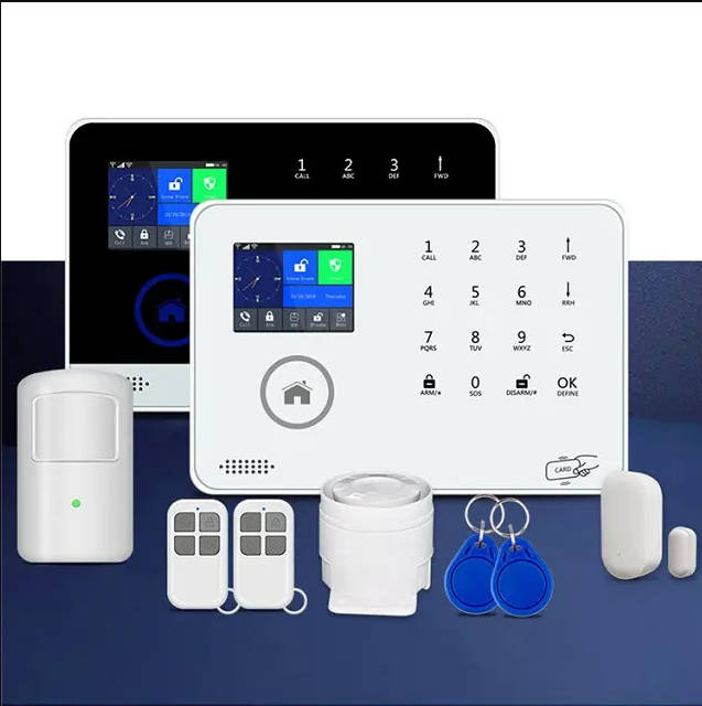 2024 tuya new home security product wireless WIFI GSM 3G multifunction home anti theft alarm systems