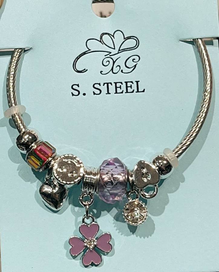 Beautiful Girl Charm Bracelet With gift box