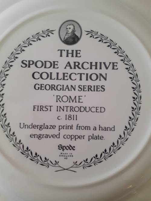 FANTASTIC SPODE ARCHIVE COLLECTION PLATE