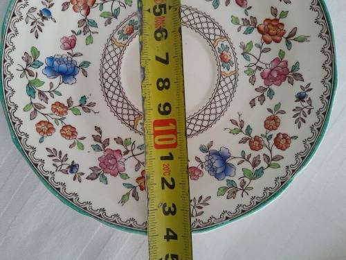 PERFECT BEAUTIFUL SPODE AUDLEY ROYAL JASMINE TEA TRIO (3 available)