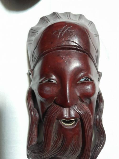 5 EASTERN ROSEWOOD MASKS/ PLAQUES
