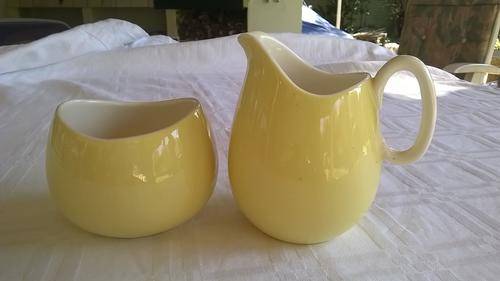 Continental China Milk Jug and Suger Bowl
