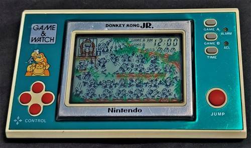 VINTAGE NINTENDO GAME AND WATCH DONKEY K0NG JR (DJ-101)