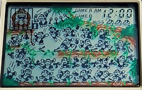 VINTAGE NINTENDO GAME AND WATCH DONKEY K0NG JR (DJ-101)