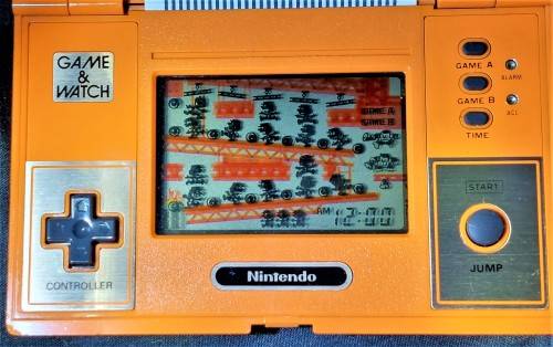 VINTAGE MINT CONDITION1982 NINTENDO GAME AND WATCH DONKEY KONG MULTI SCREEN (DK52)
