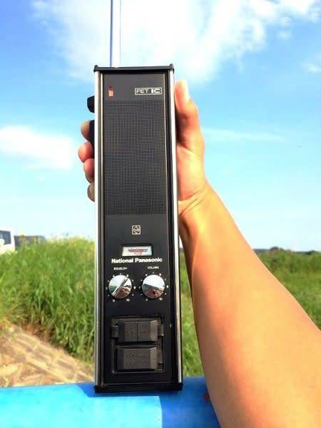 National Panasonic RJ-28 27MHZ band 100mW x 2