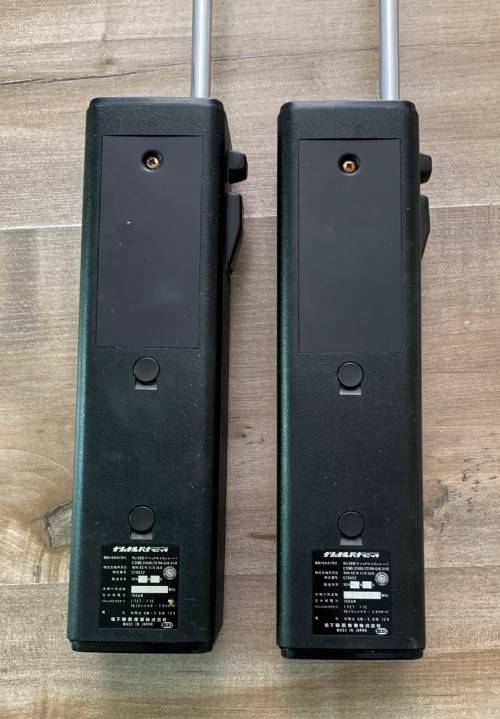 National Panasonic RJ-28 27MHZ band 100mW x 2