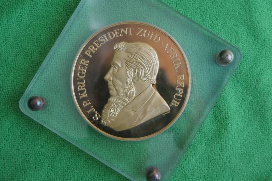 Stunning Huge Medallion of the Centenary of the Battle of Amajuba