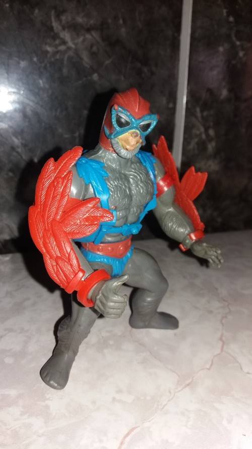 1982 Stratos (Red Wings) Complete of He-Man-Masters of the Universe (MOTU) Vintage Figure