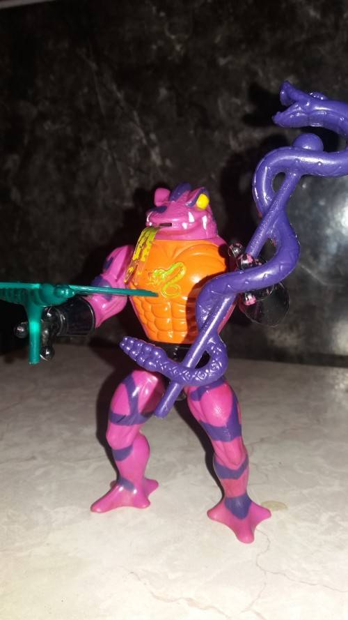1986 Complete Tung Lashor of He-Man-Masters of the Universe #6 (MOTU) Vintage Figure