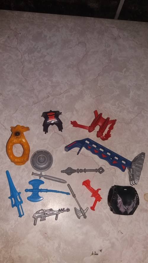 1982 Weopons Lot of He-Man-Masters of the Universe #2 (MOTU) Vintage Figure