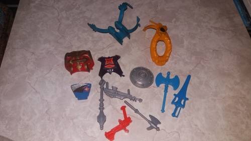 1982 Weopons Lot of He-Man-Masters of the Universe #5 (MOTU) Vintage Figure