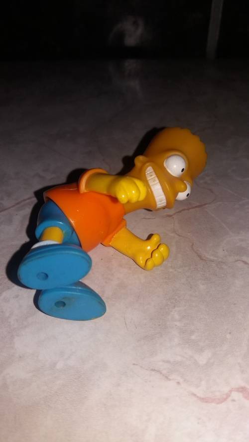 1990 Vintage Bart Simpson Figure