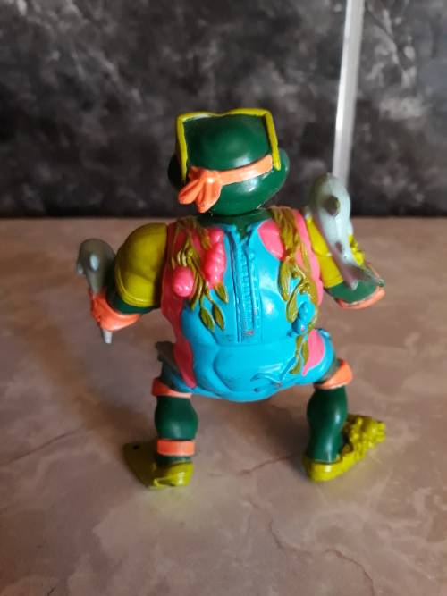 1990 Mike The Sewer Surfer Vintage Figure Teenage Mutant Ninja Turtles #3