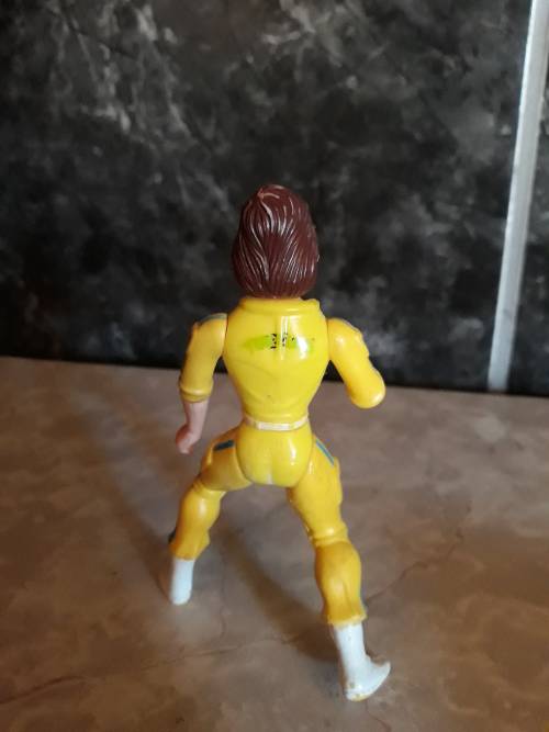 1988 April O'Neil (Blue Stripe on leg) Vintage Figure Teenage Mutant Ninja Turtles