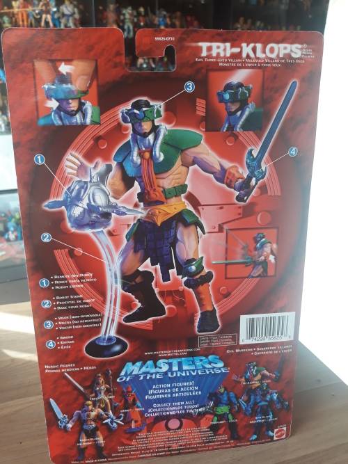 2002 MOC TRI-KLOPS 200x of He-Man-Masters of the Universe (MOTU)