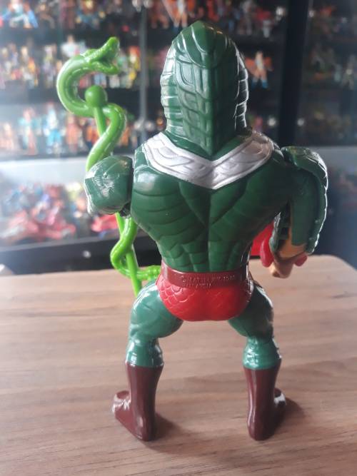 1986 Complete King Hiss of He-Man-Masters of the Universe #463 (MOTU) Vintage Figure