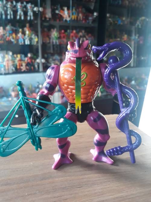 1986 Complete Tung Lashor of He-Man-Masters of the Universe #3000(MOTU) Vintage Figure