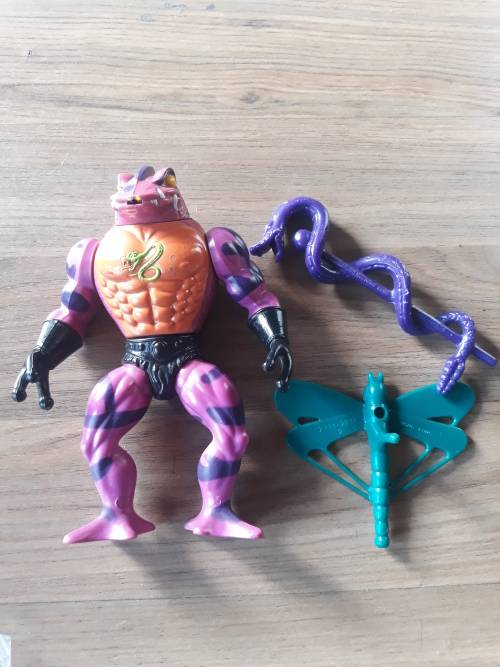 1986 Complete Tung Lashor of He-Man-Masters of the Universe #3000(MOTU) Vintage Figure