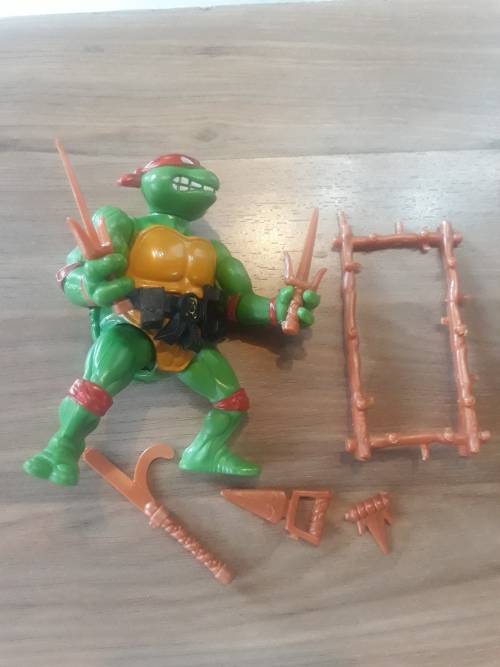 1988 Raphael Vintage Figure Teenage Mutant Ninja Turtles #8005