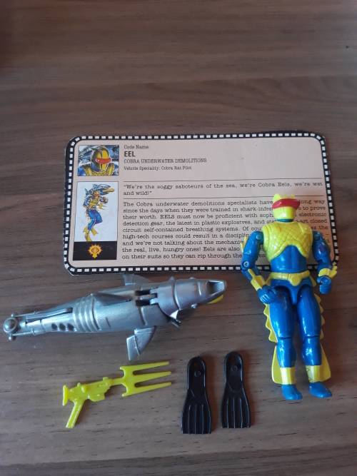 GI Joe 1992 Eel Vintage Figures