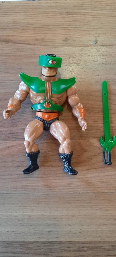 1983 Complete Tri-Klops of He-Man-Masters of the Universe #4911 (MOTU) Vintage Figure