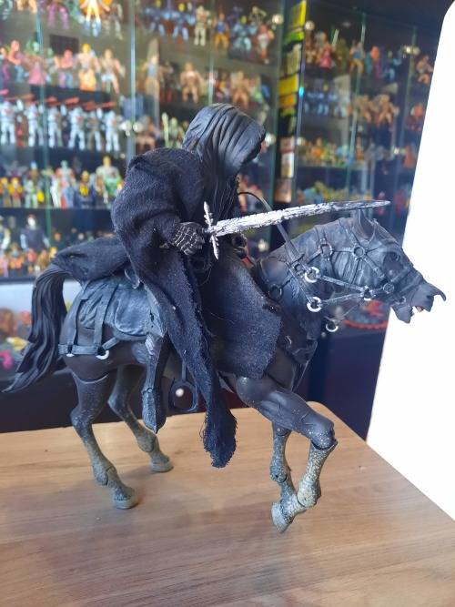 2001 Lord of The Rings Ringwraith And Horse Figure