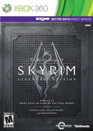 Skyrim Legendary Edition Xbox 360