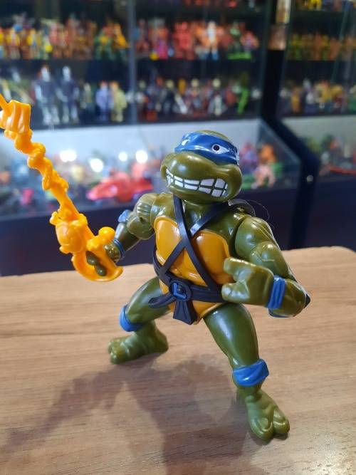 1990 Sword Slicing Leonardo Vintage Figure Teenage Mutant Ninja Turtles 22