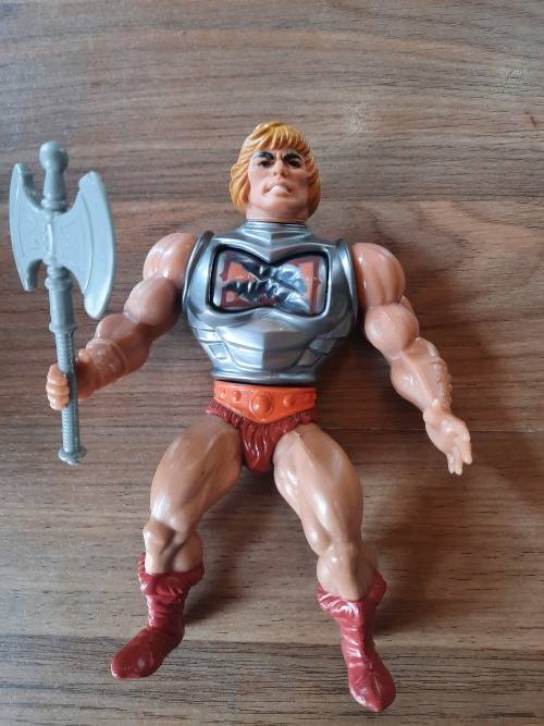 1984 Battle Armor He-Man of He-Man Masters of the Universe (MOTU) Vintage Figure #35