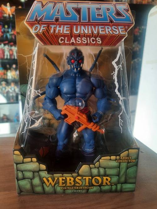 MOTUC WEBSTOR (MOC) Masters Of The Universe Classics Figure He-Man