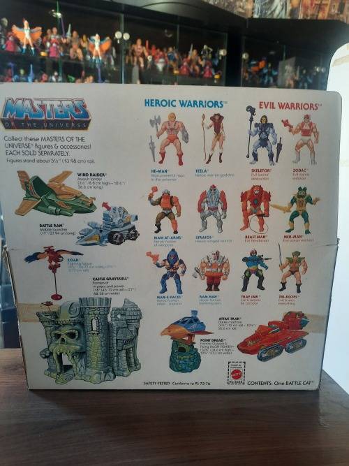 1981 Complete Battle Cat With Box of He-Man Masters of the Universe (MOTU) Vintage Figure
