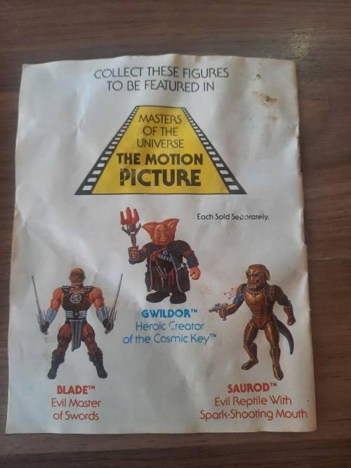 1987 Mini Comic The Cosmic Key of He-Man-Masters of the Universe (MOTU)